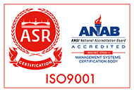 国際品質規格 ISO9001（2008）認証